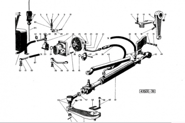 Hydraulische Lenkung John Deere Lanz