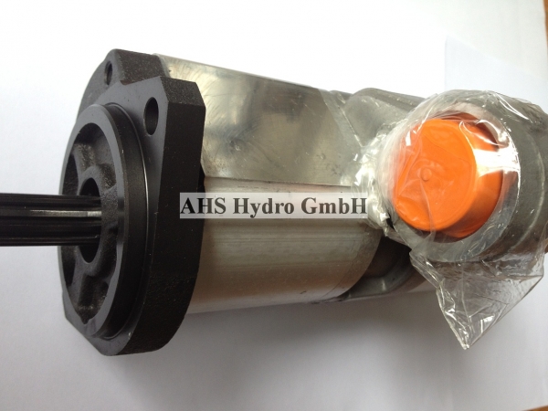 MF Hydraulikpumpe Massey Ferguson mit 14+10ccm MF 4200, 4215, 4225, 4265, 4270